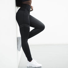 Charger l'image dans la galerie, Leegings femme Women Gold Print Leggings No Transparent
