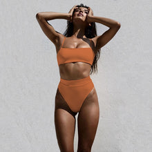 Charger l'image dans la galerie, Bikini femme pubs ou 2020Bikinis Solid Push Up Bikini 2020
