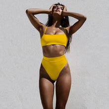 Charger l'image dans la galerie, Bikini femme pubs ou 2020Bikinis Solid Push Up Bikini 2020
