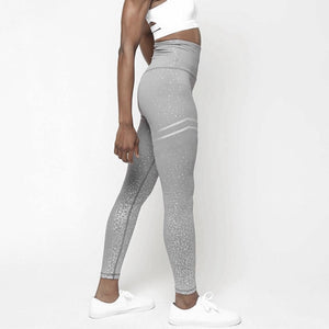 Leegings femme  Women Gold Print Leggings No Transparent